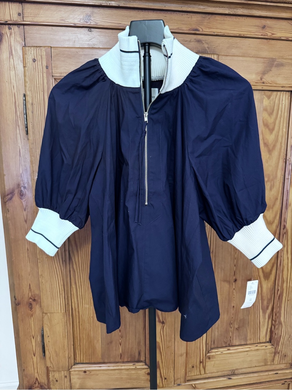 Maeve Sporty Henley Top